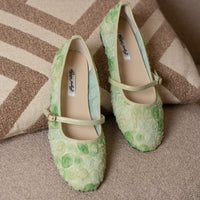 Fleur MaryJane Flats