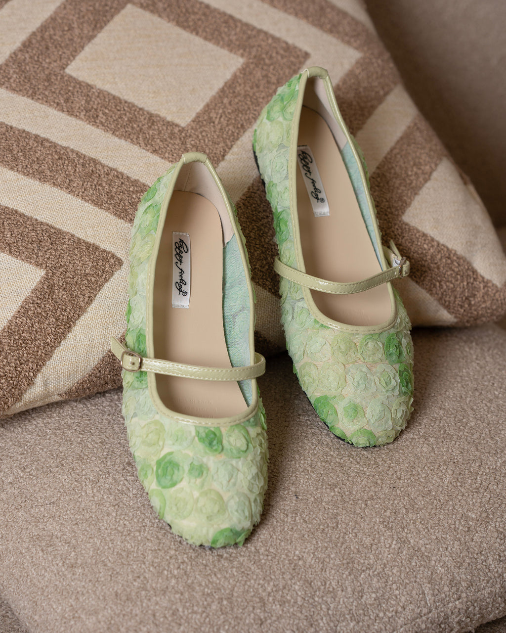 Fleur MaryJane Flats