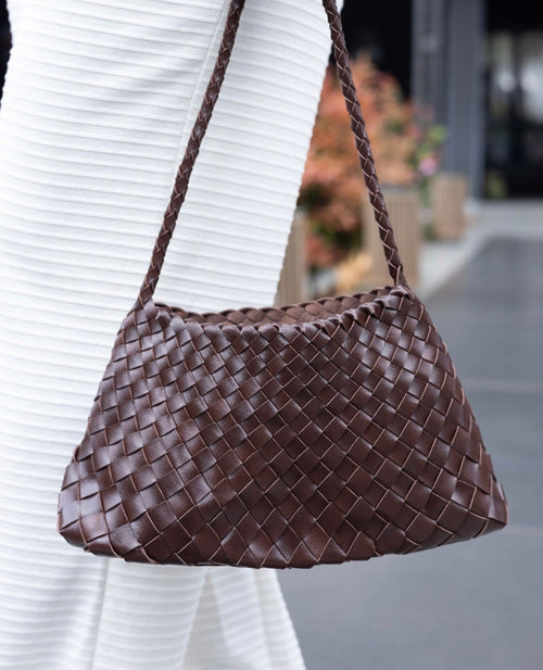 Aurelia Woven Shoulder Bag