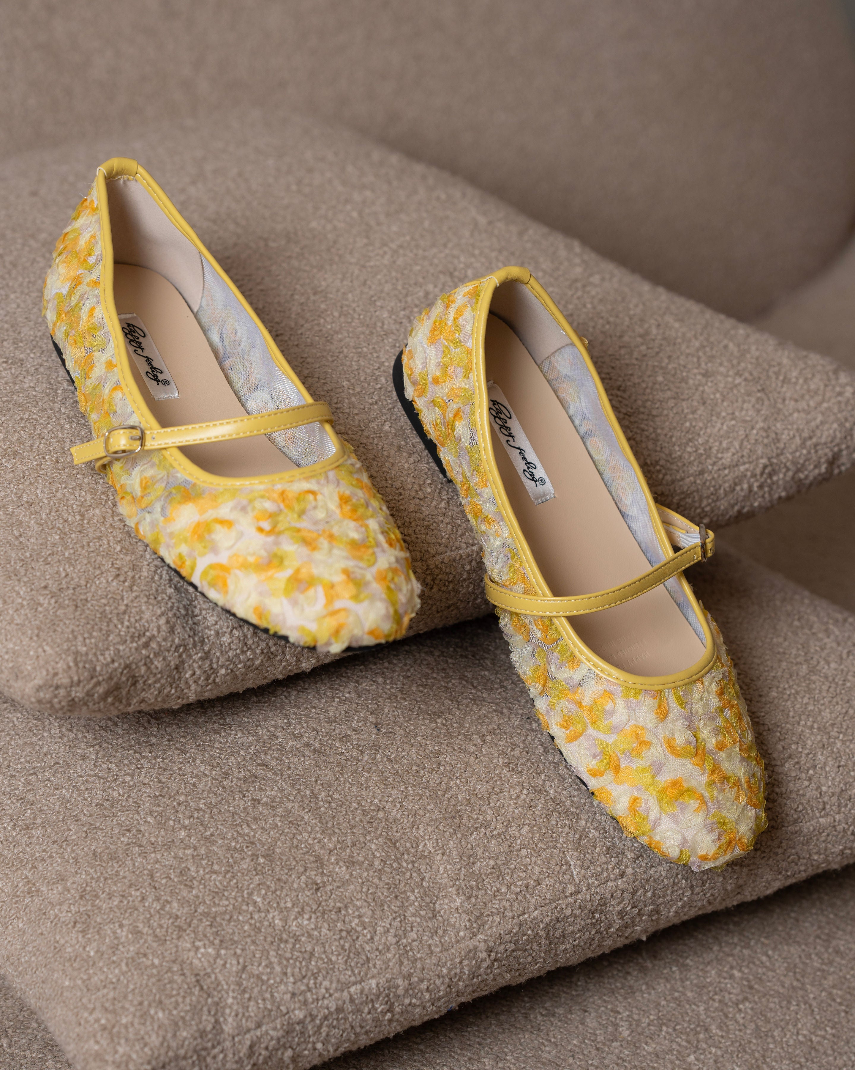 Fleur MaryJane Flats