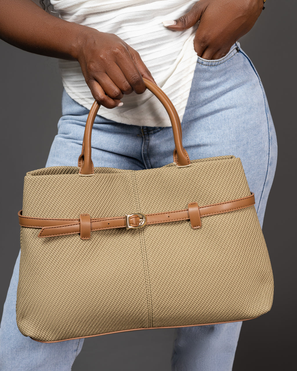 Siena Belted Tote
