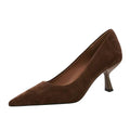 Solea suede pumps